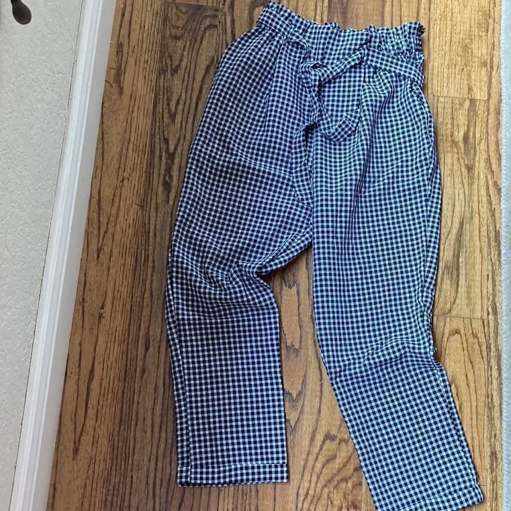 NewΒ Sienna Sky Houndstooth Pull-On Paper Bag WaistβPants SizeβM